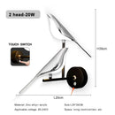 Axyaa Golden Bird LED Wall Lamp - Rotatable Indoor Sconce