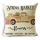 Axyaa Spring Flowers & Plants Pillow Cover Collection - 40/45/50cm