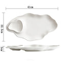 Axyaa Ceramic Salad Dessert Plate Set