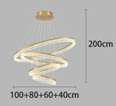 Axyaa Modern LED Chandelier for Dining Room and Living Room Lighting
