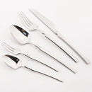 Axyaa Gold Stainless Steel Cutlery Set for Dining and Desserts