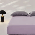 Axyaa Mulberry Silk Fitted Bed Sheet 140/160x200 - Premium Smooth Mattress Cover