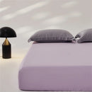 Axyaa Mulberry Silk Fitted Bed Sheet 140/160x200 - Premium Smooth Mattress Cover