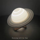 Axya 3D Saturn Starry Sky Moon Light: Romantic LED Night Lamp