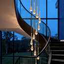Nordic-Style Axyaa Home Lighting Collection: Chandeliers for Living Room, Dining Room, Staircase & More