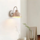 Axyaa Yellow Marble Exterior Wall Lamp - Nordic Design, LED Warm Lights
