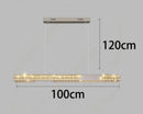 Axyaa Crystal Chandelier: Modern Stair Pendant Lamp for Living Room Interior Lighting