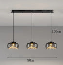 Axyaa Nordic Chandeliers: Dining Room Pendant Lights, Ceiling Light Fixture, Indoor Hanging Lamps