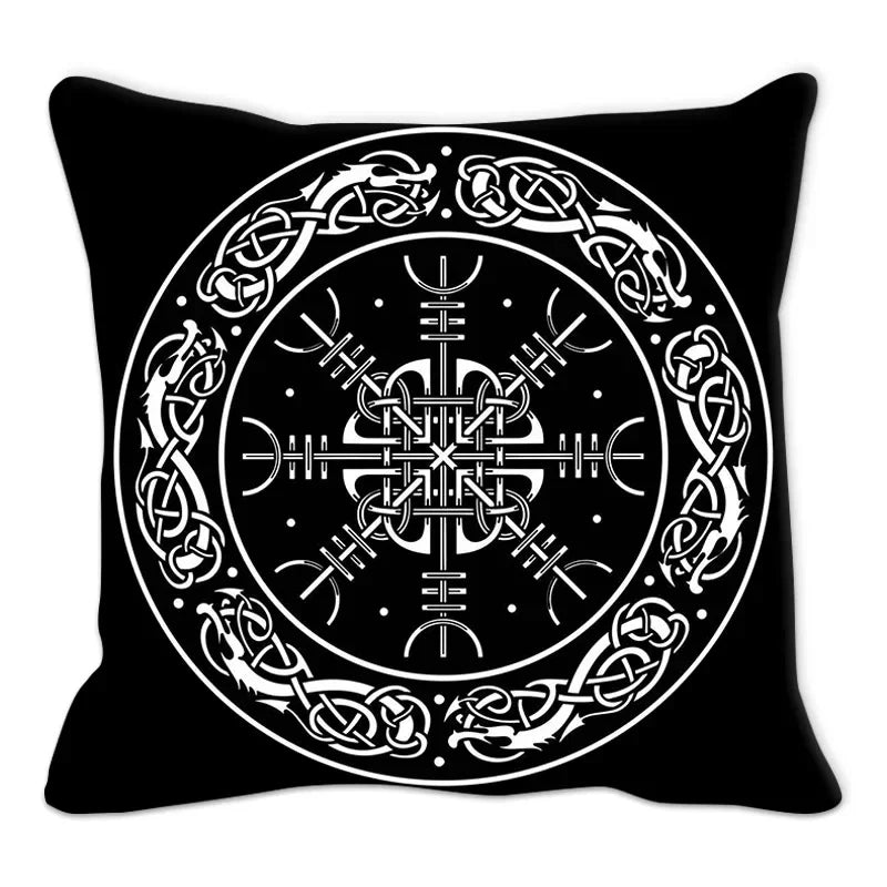Geometric Cushion Cover Pillowcase for Home Decor by Axyaa