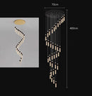 Axyaa Modern LED Pendant Chandelier for Staircase & Living Room Lighting