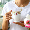 Axyaa Bone  Espresso Mug: Vintage Cute Coffee Gift Present