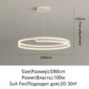 Axyaa Minimalist Luxury Pendant Light - Nordic Design for Living & Dining Rooms