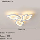 Axyaa Maple Leaf LED Ceiling Lamp - 2025 Nordic Minimalist Chandelier