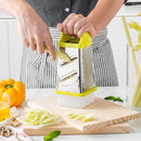 Axyaa 4-Sided Boxed Grater: Multi-Functional Rust-Proof Kitchen Gadget