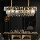 Luxury Crystal Chandeliers Lighting for Home Decor by Axyaa