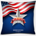 Axyaa LOVE USA Square Pillowcase for Home Decor
