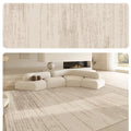 Axyaa Soft Fluffy Cream Style Large Area Carpet for Modern Bedroom Décor