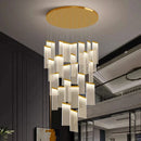Axyaa LED Pendant Light for Living Room Staircase Chandeliers Modern Home Decor
