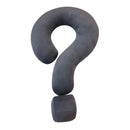 Axyaa Plush Question Mark Headrest U-shaped Pillow - Birthday Gift Option