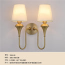 Axyaa Copper Glass LED Wall Lamp - Luxury Minimalist Black/Gold Lustre Sconces for Living Room