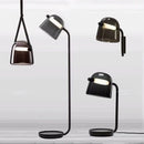 Axyaa Brokis Mona LED Glass Pendant Lamp with Black Leather Strap