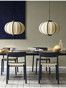 Axyaa Nordic Fabric LED Ceiling Chandelier for Modern Home Decor