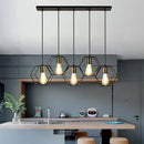 Axyaa Geometric LED Chandelier - Elegant Lighting Fixture for Dining Room Décor
