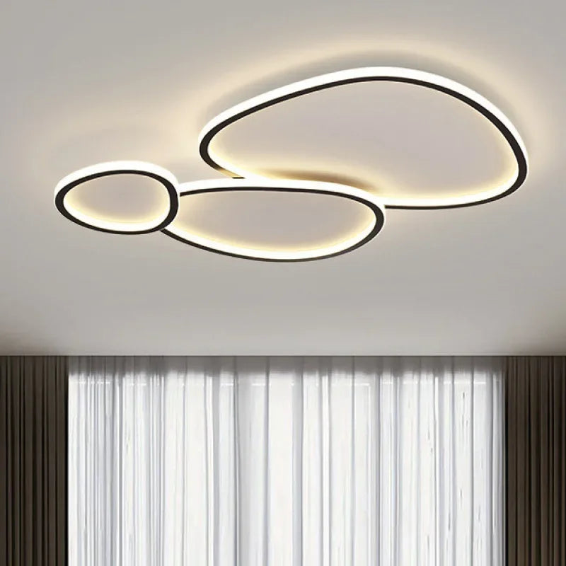 Axyaa Nordic Minimalist LED Ceiling Light for Living Room Kitchen Restaurant