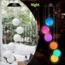 Axyaa Solar Flying Pig Wind Chime LED Outdoor Lamp