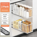 Axyaa Sliding Drawer Organizer for Under Sink Storage and Kitchen Sideboard