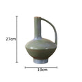 Axyaa Abstract Ceramic Vase Pots Flower Arrangement Creative Floral Room Decor