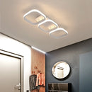 Axyaa Acrylic LED Ceiling Lamp Modern Home Decor Light Fixture White Square