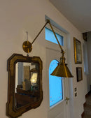 Axyaa Vintage Industrial Long Arm Wall Sconce - LED Wall Lamp for Home, Bedroom, Indoor