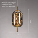 Axyaa Glass Pendant Lamp Chandelier Ceiling Fixture Suspended Lighting