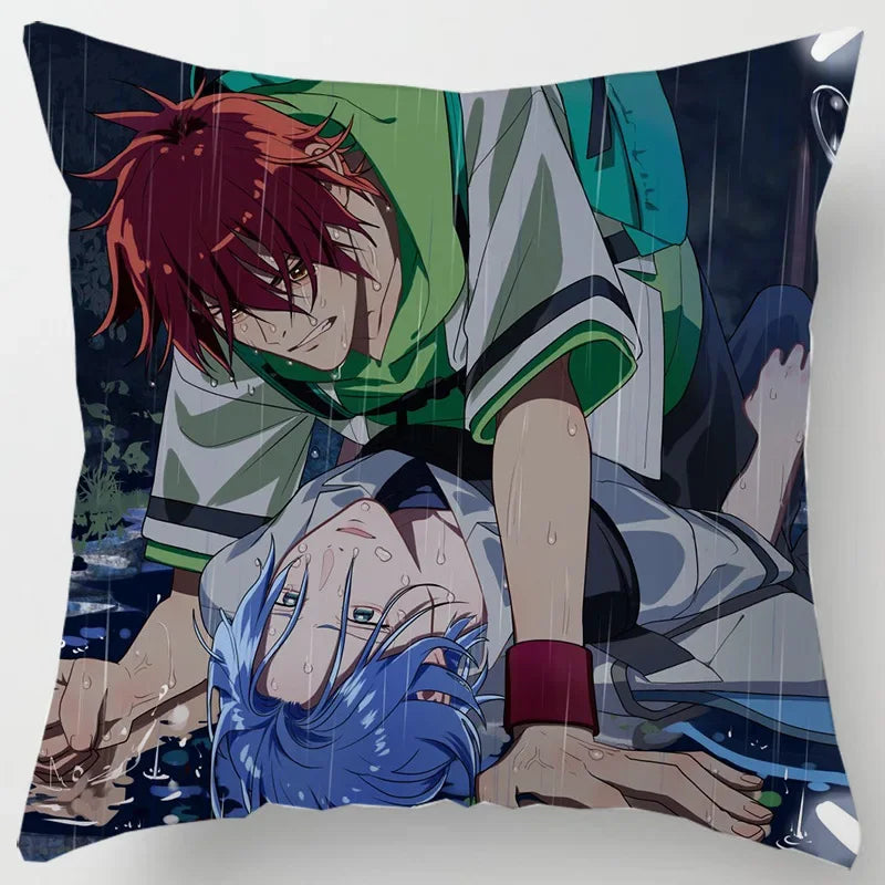 Axyaa SK8 Reki Kyan Miya Langa Pillow Case - Home Decor Cartoon Throw Pillowcases