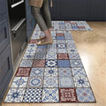 Axyaa Printed Kitchen Mat - Absorbent & Non-slip Area Rug for Living Room, Bedroom & Hallway