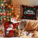 Axyaa Christmas Pillowcase with Zipper Closure for Living Room Sofa Cushion Suite