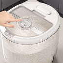 Axyaa Rice Bucket: Large Capacity, Insect-Proof, Moisture-Proof Storage Box