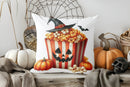 Halloween Rose & Butterfly Pillow Cover by Axyaa for Sofa, Bedroom, Car