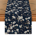 Axyaa Floral Vase Table Runner: Elegant Dining Room Decor & Holiday Party Essential