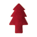 Axyaa Red Green Christmas Tree Plush Pillow: Festive Home Sofa Decoration