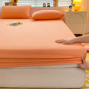 Axyaa Soft Cotton Mattress Cover for Single/Double/King/Queen Bed
