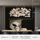 Axyaa Ginkgo Leaf Lamps: Branch Chandeliers for Living Room, Dining Room, Art Hall