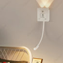 Axyaa Rotating Wall Lamp with USB Port for Bedside, Study, and Decor