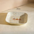 Axyaa Polka Dot Dog Snack Dish Set - Cute and Stylish Home Kitchenware