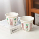 Axyaa Art Flower Espresso Cups - Set of 2