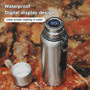Axyaa Smart Stainless Steel Thermos Bottle with LED Temperature Display for Outdoor