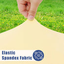 Axyaa Stretch Spandex Tablecloth for Outdoor Events, Weddings, and Parties