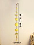 Axyaa Ramadan Moon Phase Eid Gold Acrylic Wall Decor