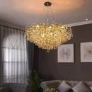 Axyaa Maple Leaf Pendant Light: Modern Minimalist Luxury for Living Room